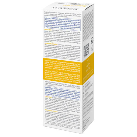 Gel-crema corectoare cu SPF 50+ deschis Photoderm M, 40 ml, Bioderma 736610