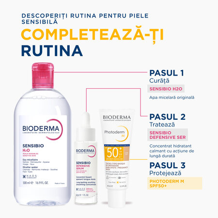 Gel-crema corectoare cu SPF 50+ deschis Photoderm M, 40 ml, Bioderma 736607
