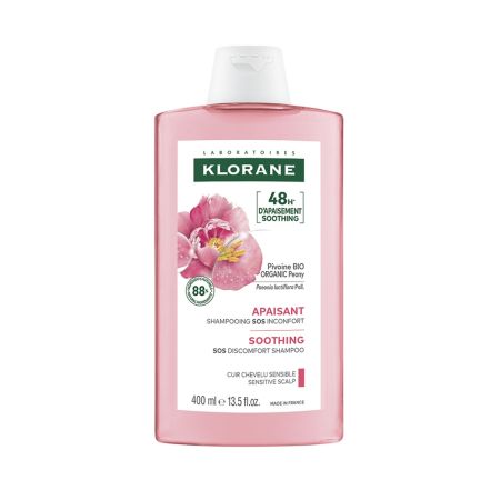 Sampon cu extract de Bujor Bio, 400 ml, Klorane