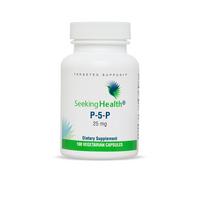 Vitamina B6 P5P, 25 mcg, 100 capsule, Seeking Health