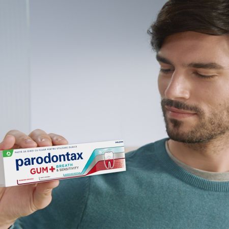Pasta de dinti Parodontax Gum Breath Sensitivity Parodontax, 75 ml, Haleon 683734