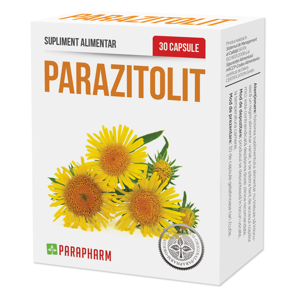 Parazitolit, 30 capsule, Parapharm