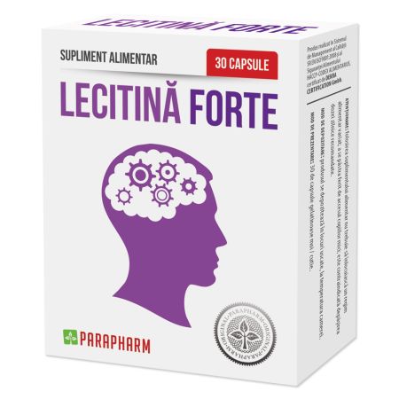 Lecitina Forte, 30 capsule, Parapharm