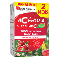 Acerola Vitamina C, 60 comprimate masticabile, Forte Pharma