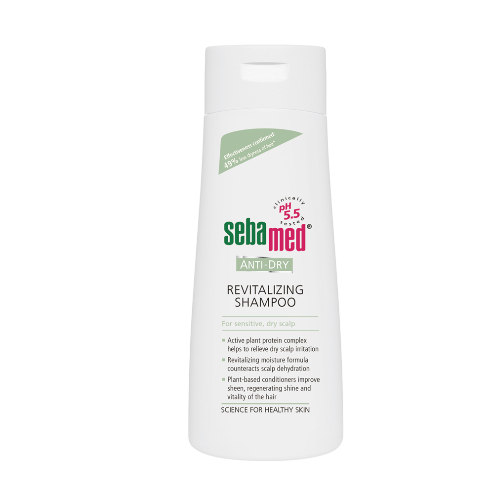 Sampon dermatologic hidratant pentru par uscat, 200 ml, Sebamed