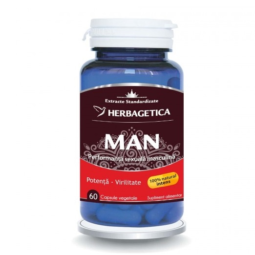 Man Zen Forte, 60 capsule, Herbagetica