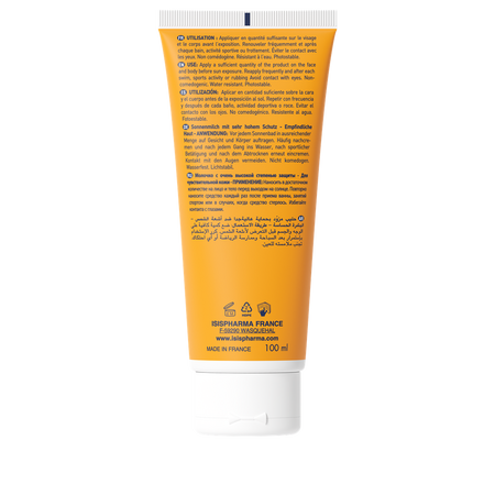 Lotiune protectie solara hidratanta UVEBLOCK 50+, 100 ml, Isis Pharma 632901