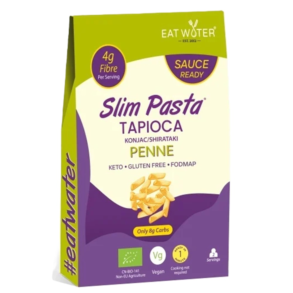 Penne din faina de tapioca si konjac, 200 g, Slim Pasta