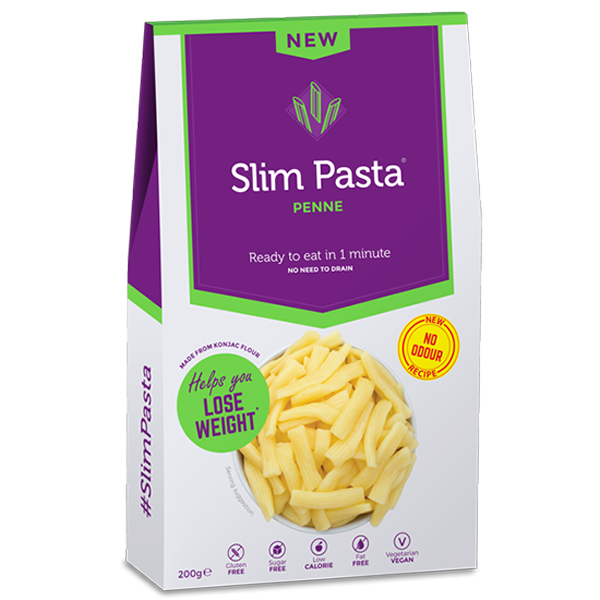 Penne din Konjac fara clatire, 200g, Slim Pasta