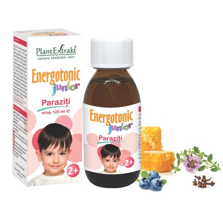 Sirop Energotonic Junior Paraziti, 125 ml, Plant 732798