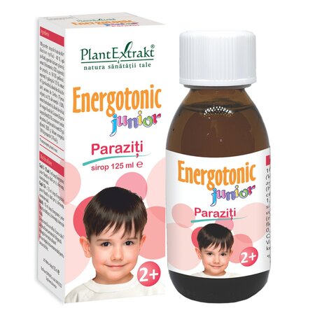 Sirop Energotonic Junior Paraziti, 125 ml, Plant