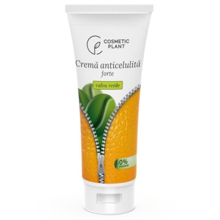Crema anticelulitica forte cu extract de cafea verde, 200 ml, Cosmetic Plant