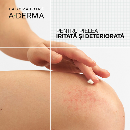Crema reparatoare si purifianta pentru piele iritata Dermalibour+ Cica, 100 ml, A-Derma 743161
