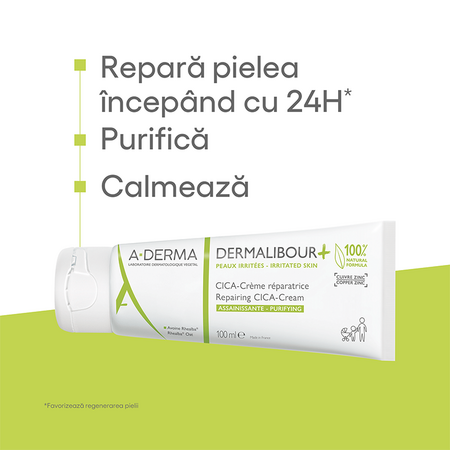 Crema anti-iritatii Dermalibour, 100 ml, A-Derma 536073