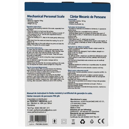 Cantar persoane PM-581, Perfect Medical 724141