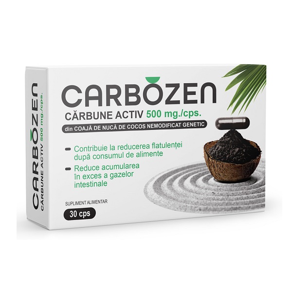 Carbozen, 30 capsule, Rotta Natura