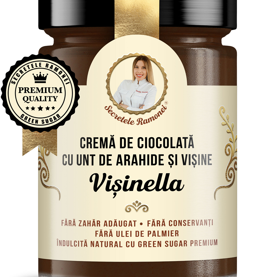 Crema cu visine Visinella Secretele Ramonei, 350g, Laboratoarele Remedia