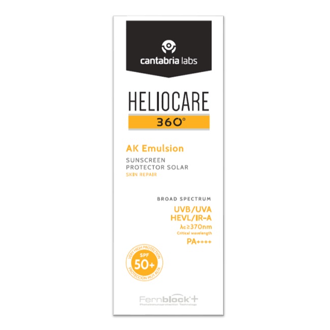 Emulsie AK cu SPF 50 pentru protectie solara Heliocare 360, 50 ml, Cantabria Labs