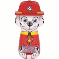 Gel de dus si sampon pentru copii Paw Patrol, 400 ml, Air Val