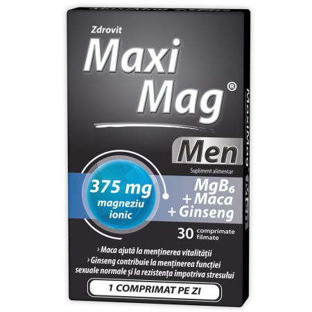 Maximag Men, 30 comprimate, Zdrovit