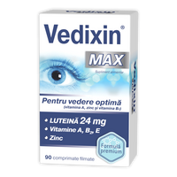 Vedixin Max, 90 comprimate filmate, Zdrovit