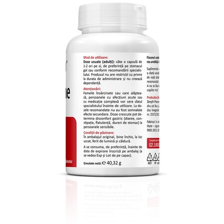 Berberine, 500 mg, 60 capsule, Zenyth 699767