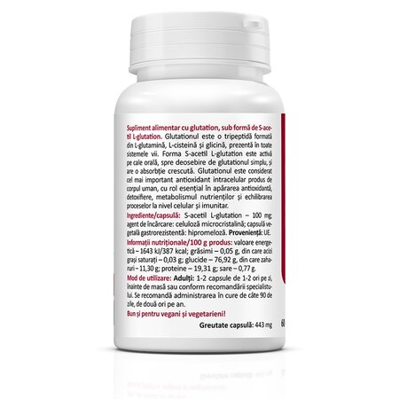 Glutathione, 60 capsule, Zenyth 701347