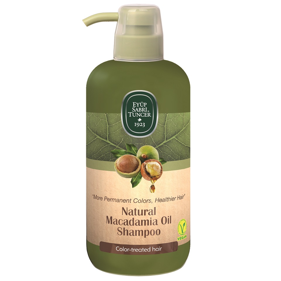 Sampon cu ulei natural de macadamia, 600 ml, Eyup Sabri Tuncer