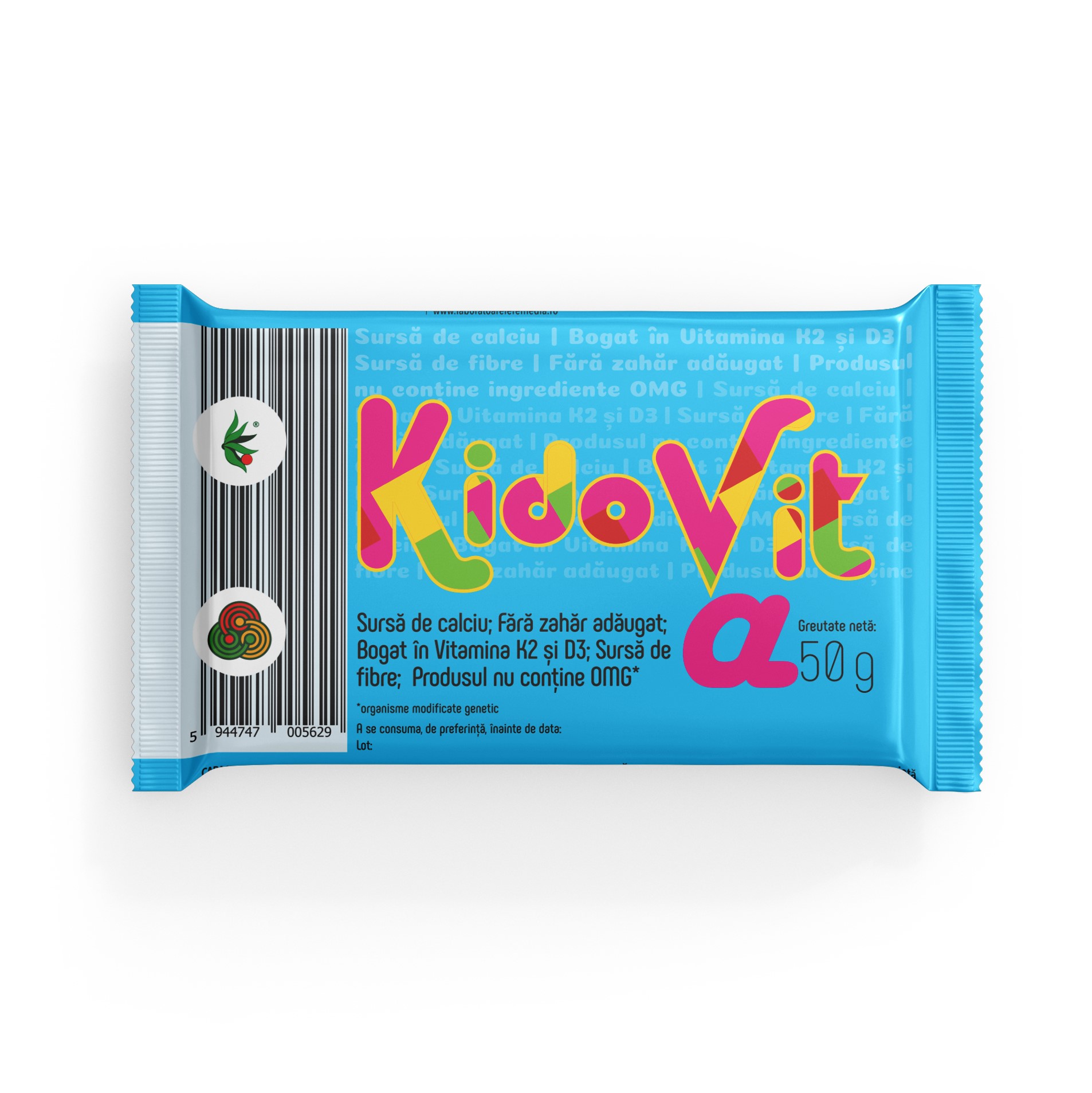 Ciocolata KidoVit a, 50 g, Remedia