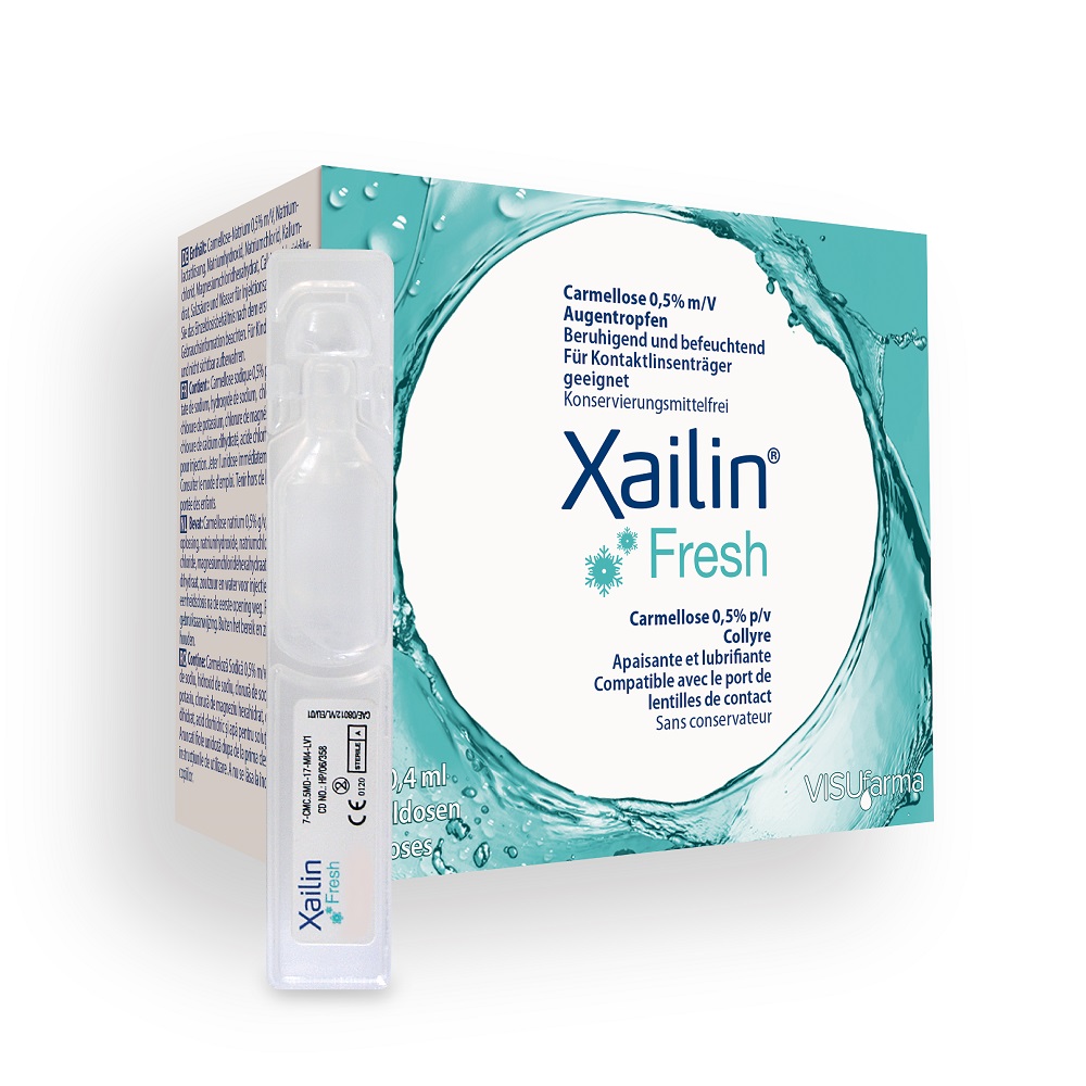 Picaturi Xailin Fresh 0.4 ml, 30 monodoze, Visufarma