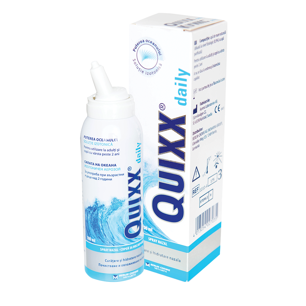 Quixx Daily spray nazal, 100 ml, Berlin-Chemie Ag