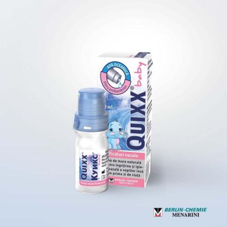 Picaturi nazale Quixx Baby, 10 ml, Berlin-Chemie Ag 663507