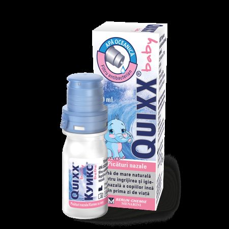 Picaturi nazale Quixx Baby, 10 ml, Berlin-Chemie Ag