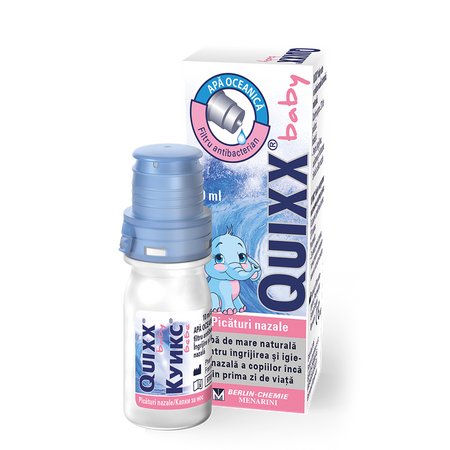 Picaturi nazale Quixx Baby, 10 ml, Berlin-Chemie Ag