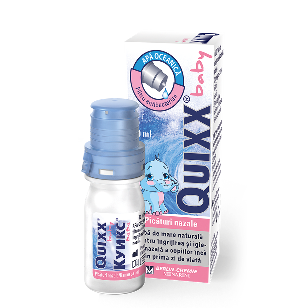 Picaturi nazale Quixx Baby, 10 ml, Berlin-Chemie Ag