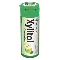Guma de mestecat cu mere pentru copii Xylitol, 30 bucati, Miradent