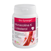 Monacolina K  Colesterol, 30 capsule vegetale, Bio Synergie