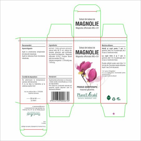 Extract din boboci de magnolie, 50 ml, Plant Extrakt 734597