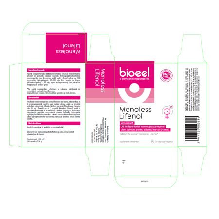 Menoless Lifenol, 30 capsule vegane, Bioeel 707236