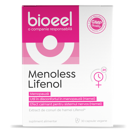 Menoless Lifenol, 30 comprimate, Bioeel