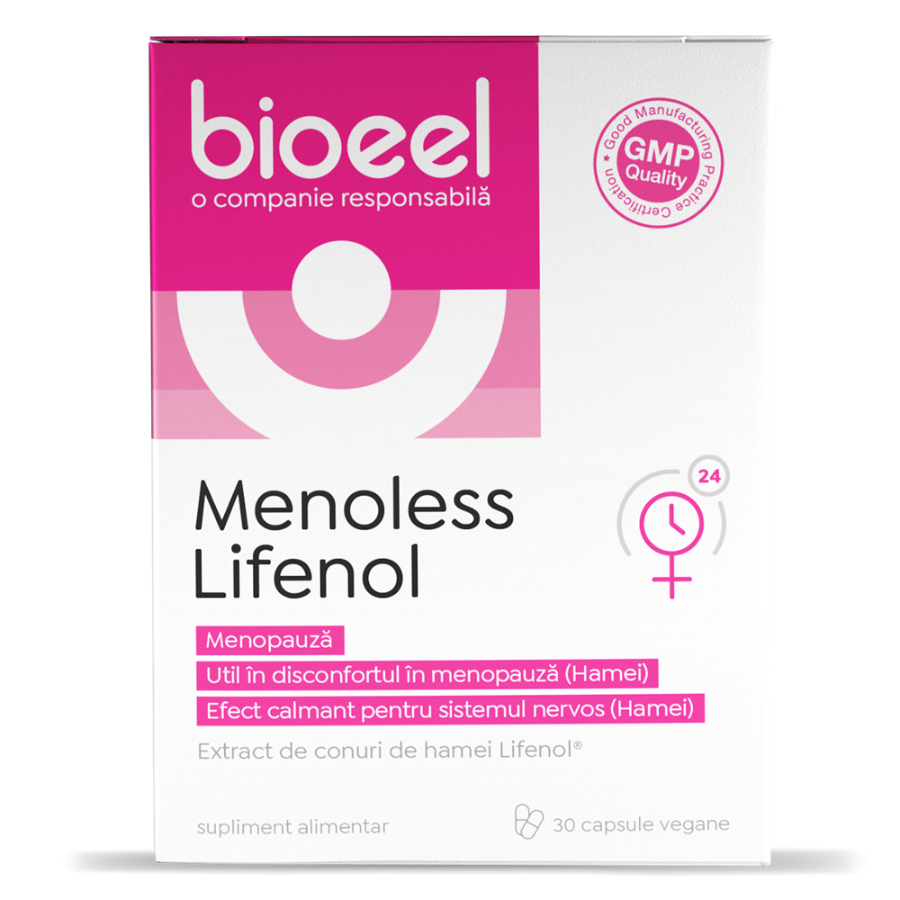 Menoless Lifenol, 30 capsule vegane, Bioeel