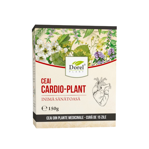 Ceai Cardio-Plant inima sanatoasa, 150 g, Dorel Plant