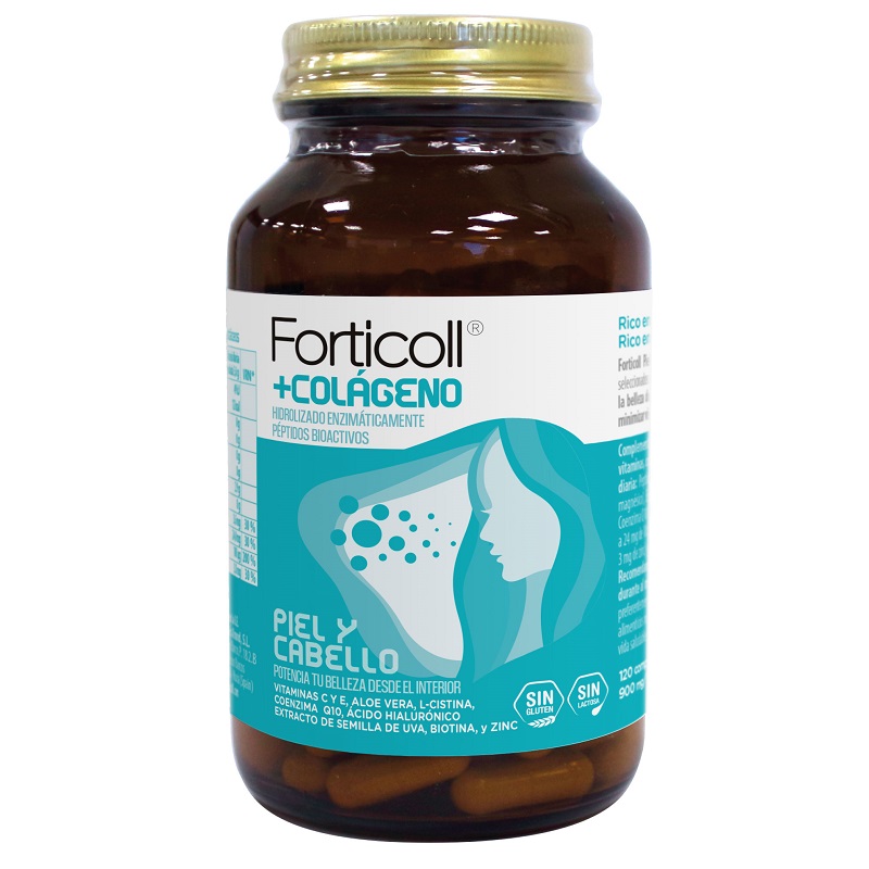 Colagen piele si par Forticoll, 120 comprimate, Laboratorios Almond