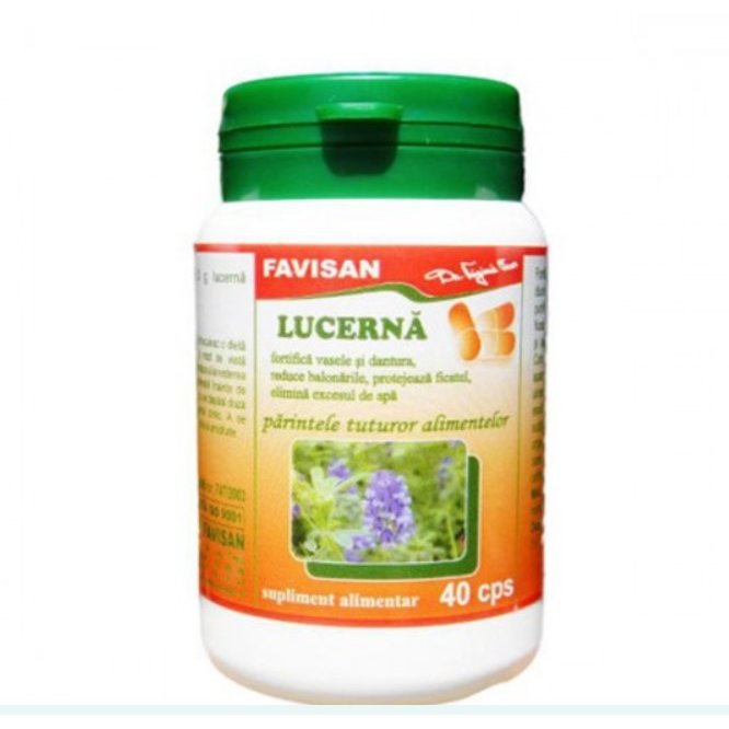 Lucerna, 40 capsule, Favisan