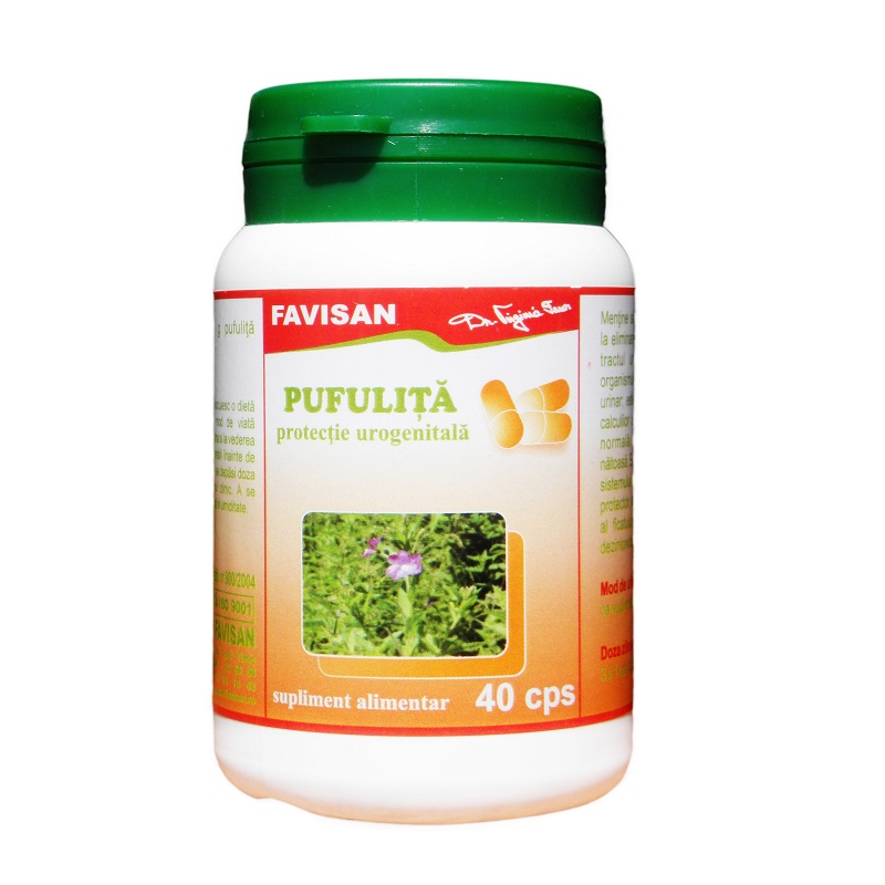 Pufulita, 40 capsule, Favisan