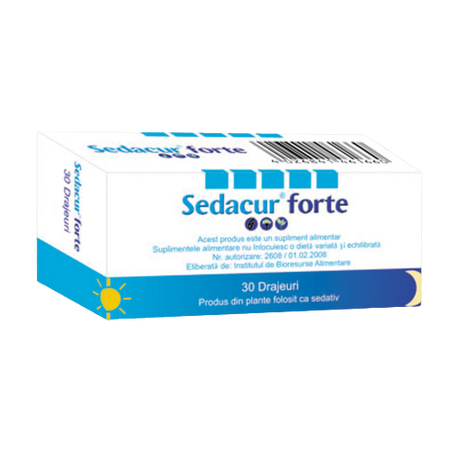 Sedacur Forte, 30 drajeuri, Schaper & Brummer