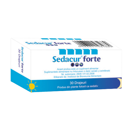 Sedacur Forte, 30 drajeuri, Schaper & Brummer