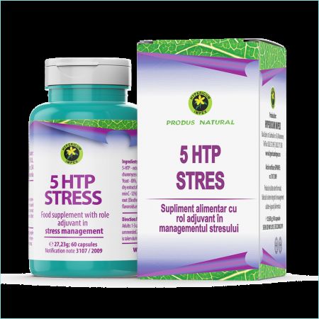 5 HTP Stres, 60 capsule, Hypericum