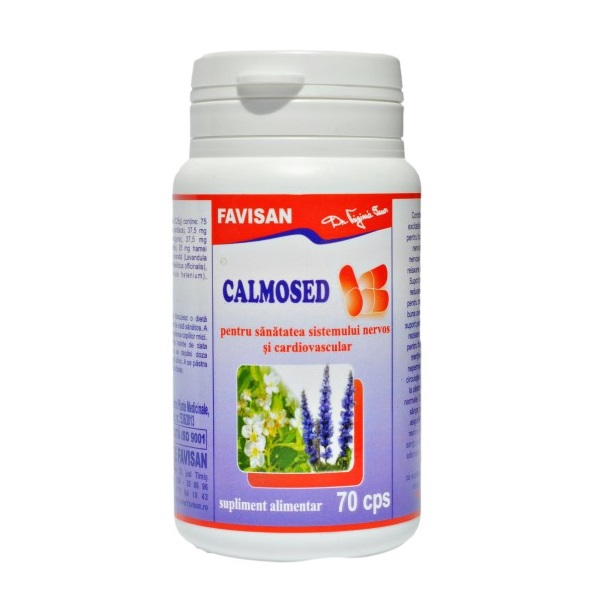 Calmosed, 70 capsule, Favisan