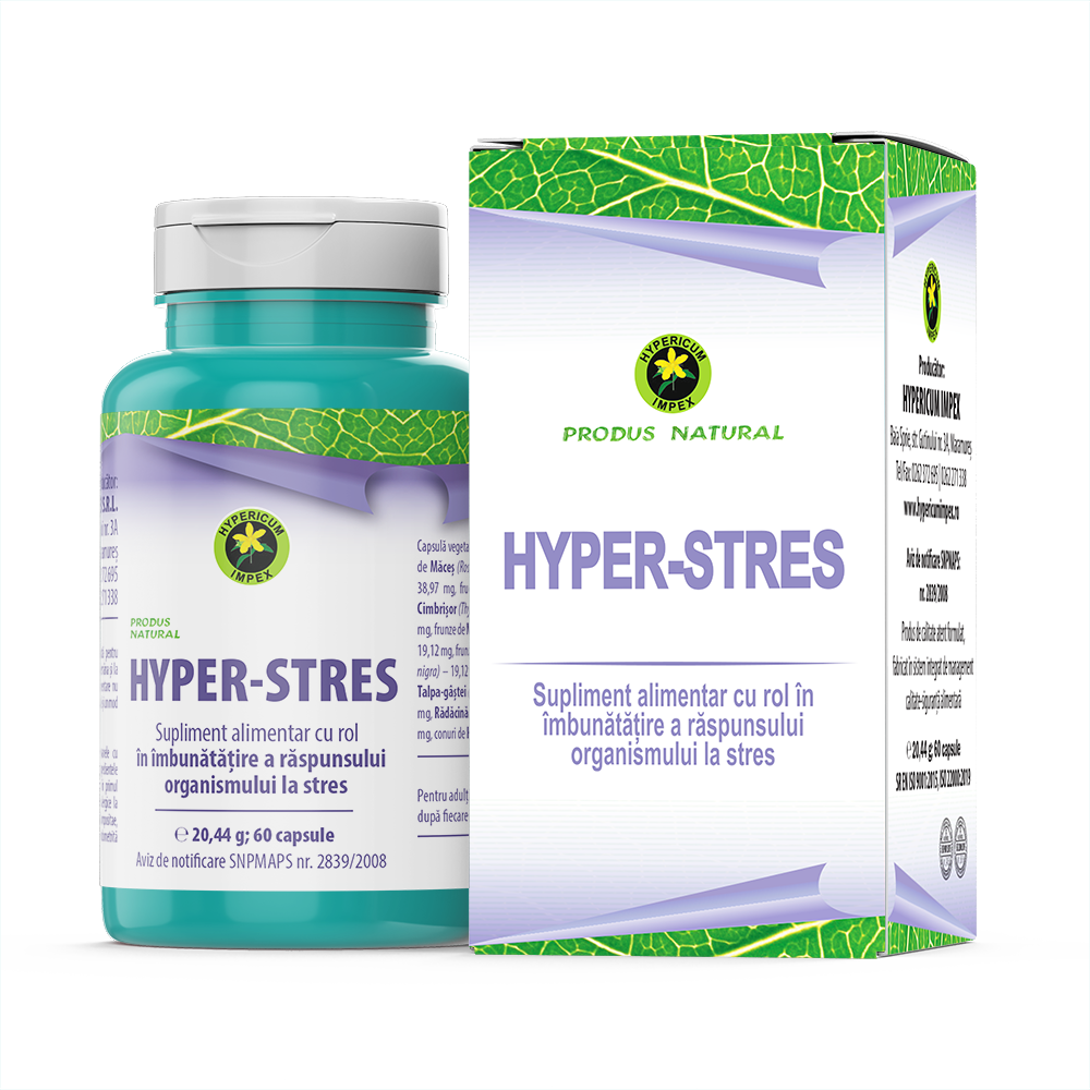 Hyper-Stres, 60 capsule, Hypericum